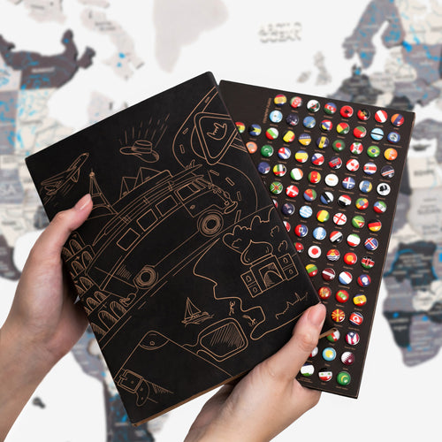 Flags Push Pins for World Wood Map & Canvas