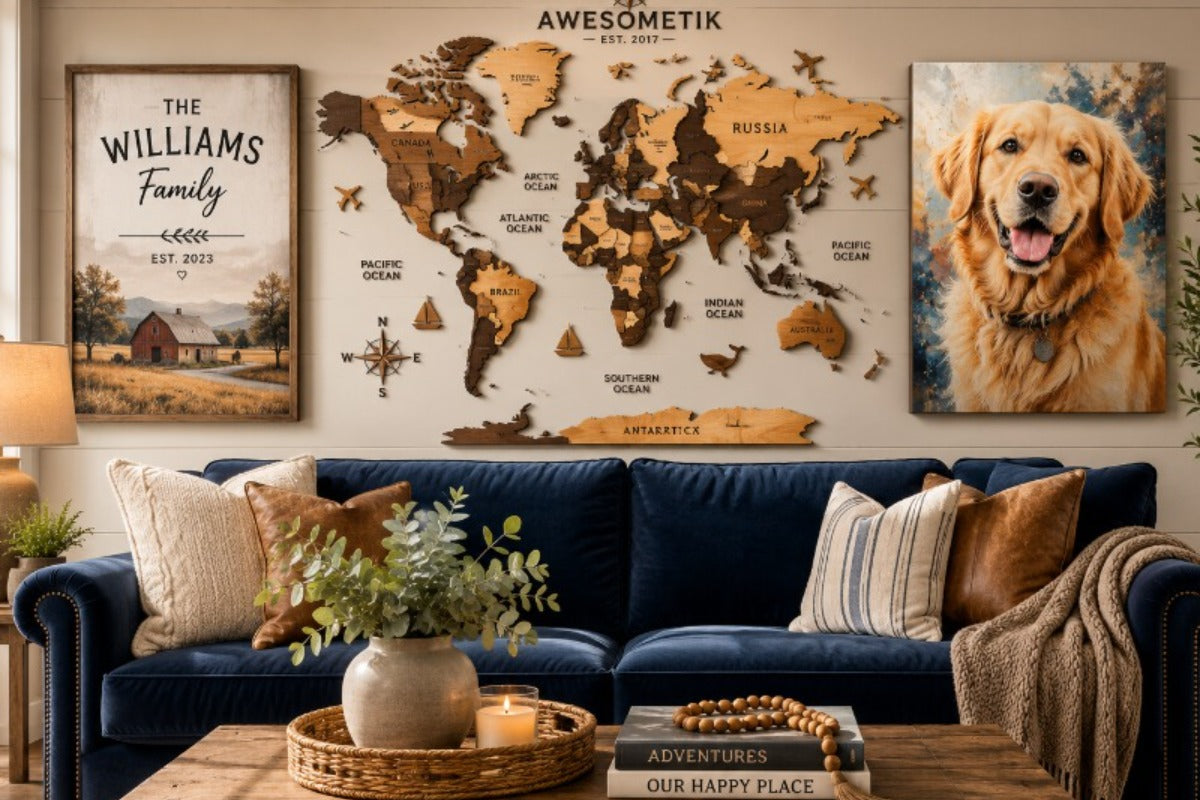 What Makes Awesometik Personalized Canvas Prints Different?