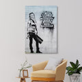Banksy Achieve Greatness Canvas Print