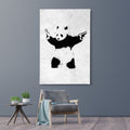 Banksy Panda With Guns Canvas Print