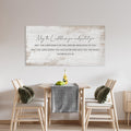 Numbers 6:24-26 Canvas Sign | May the Lord Bless You Wall Art