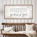 Goodness of God Canvas Wall Art