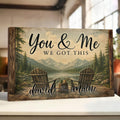 Personalized You & Me We Got This Canvas Print