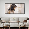 Jesus Christ Crowned Canvas Wall Art