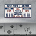 Personalized Hockey Canvas | Custom Name Wall Art