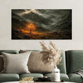 Burning Bush Canvas Print