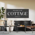 Personalized Welcome to the Cottage Canvas