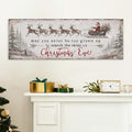 Christmas Quote Canvas Sign