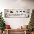 Christmas Quote Canvas Wall Art