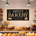 Personalized Bakery Canvas Sign