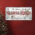 Personalized Sleigh Rides Canvas Print