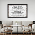 WWII Berlin American Sector Canvas Print