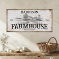 Custom Farmhouse Canvas Sign