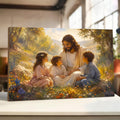 Jesus with Children Canvas Wall Art