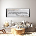 I Choose You Canvas Sign | Romantic Bedroom Wall Decor