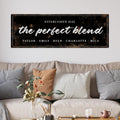 Personalized Blended Family Name Canvas Print