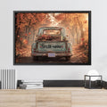 Personalized Couple Name Canvas Print