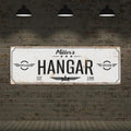 Custom Hangar Canvas Sign
