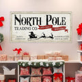 Personalized North Pole Trading Co Canvas