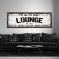 Personalized Lounge Canvas Print