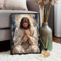 Jesus Grid Art Canvas PRINT Wall Art