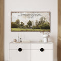 The Grass Withers The Flower Fades but the word of Our God stands forever, Vintage Scripture Print Poster Sign