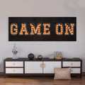 GAME ON Sign for Wall Decor Bedroom Game Room Gamer Room Playstation Decorations Birthday Gift for Kids