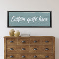 Custom Quote Canvas Wall Art – Personalized Sign – Create Your Own Saying