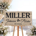Bridal Shower Personalized Canvas Sign