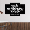 Banksy New York Accent Canvas Print
