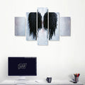 Banksy Angel Wings Canvas Print
