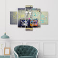 Banksy Peeing Boys Life Is Short Chill The Duck Out Canvas Print