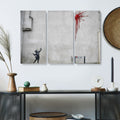 Banksy Valentine Canvas Print